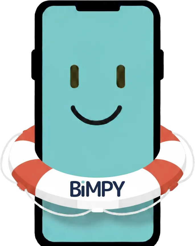 Phone Safety Hub Hero BiMPY lifebuoy